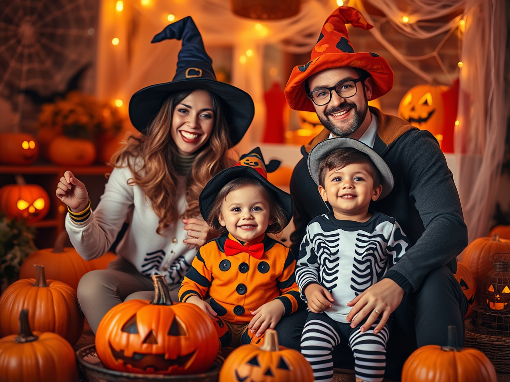 Hilarious & Easy Family Halloween Costume Ideas